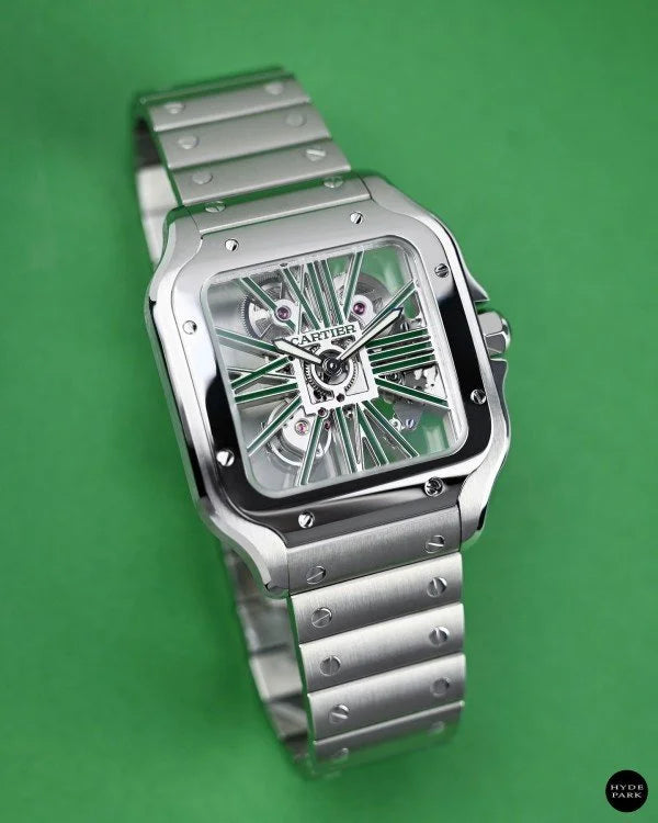 CARTIER SANTOS SKELETON BATTERY