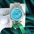 ROLEX OYSTER PERPETUAL GMT MASTER STEEL-AQUA BLUE