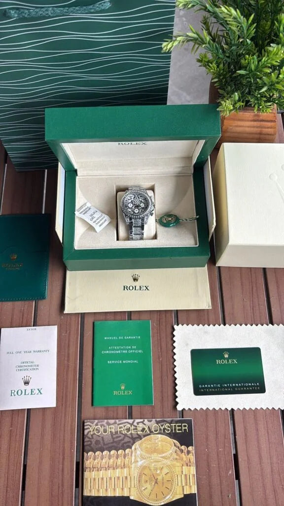 ROLEX OYSTER PERPETUAL TIGER SILVER