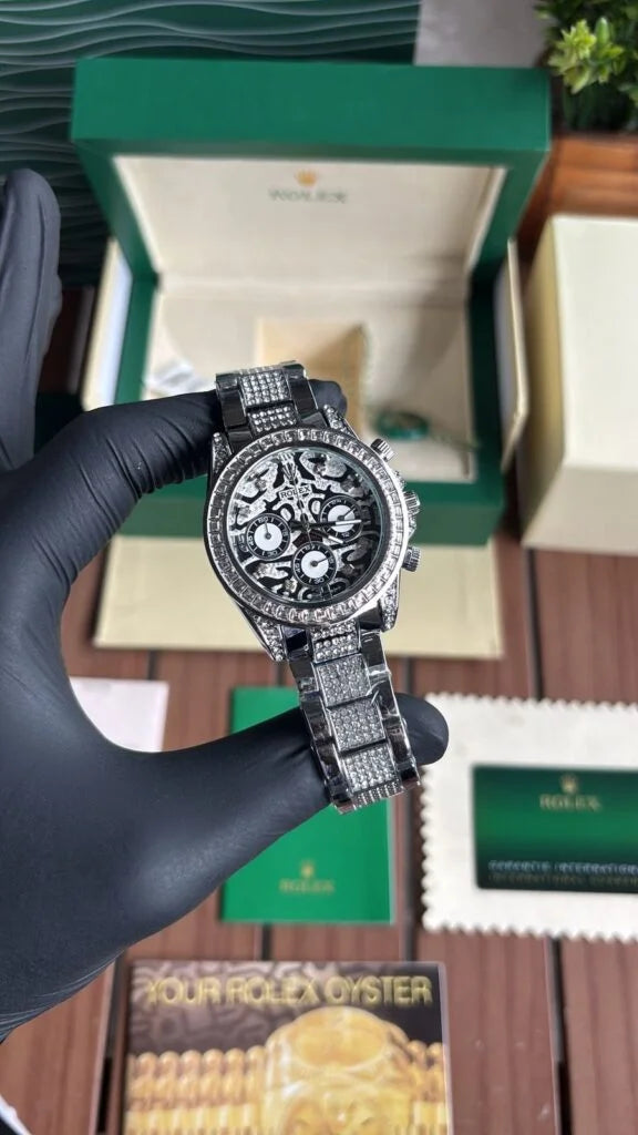 ROLEX OYSTER PERPETUAL TIGER SILVER