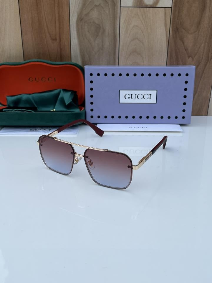 Gucci 23396 gold brown
