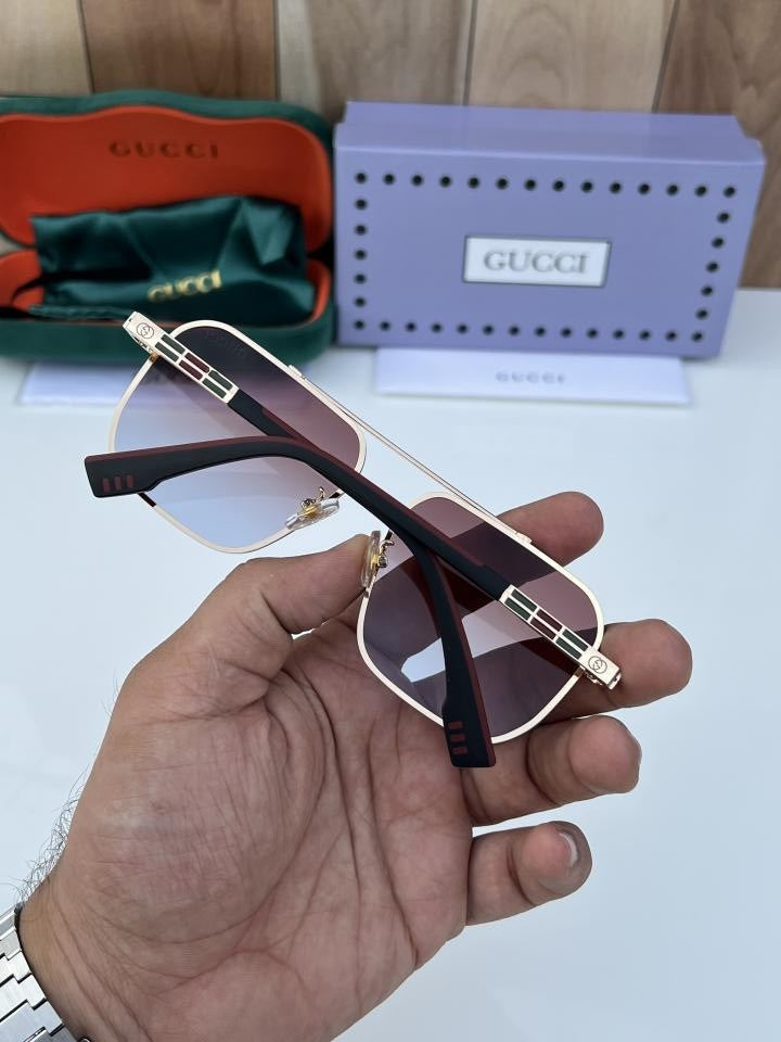 Gucci 23396 gold brown