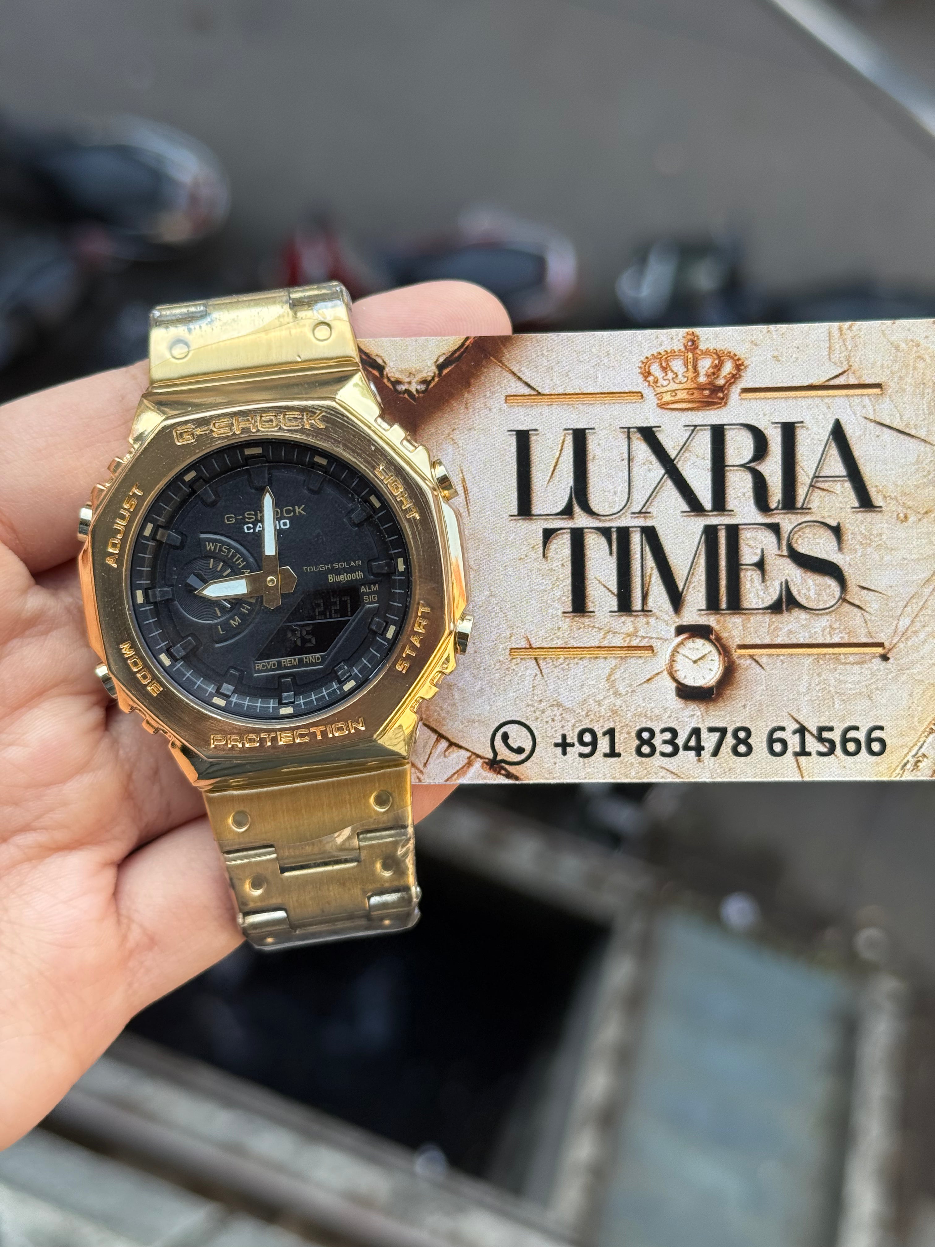 G-Shock GM-2110D All Working black gold