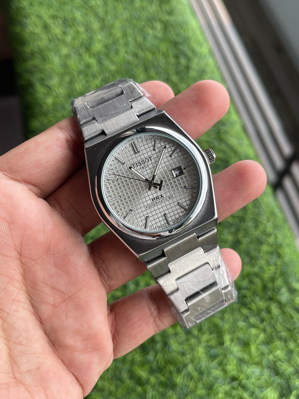 Tissot PRX Quartz Date Working Silver White