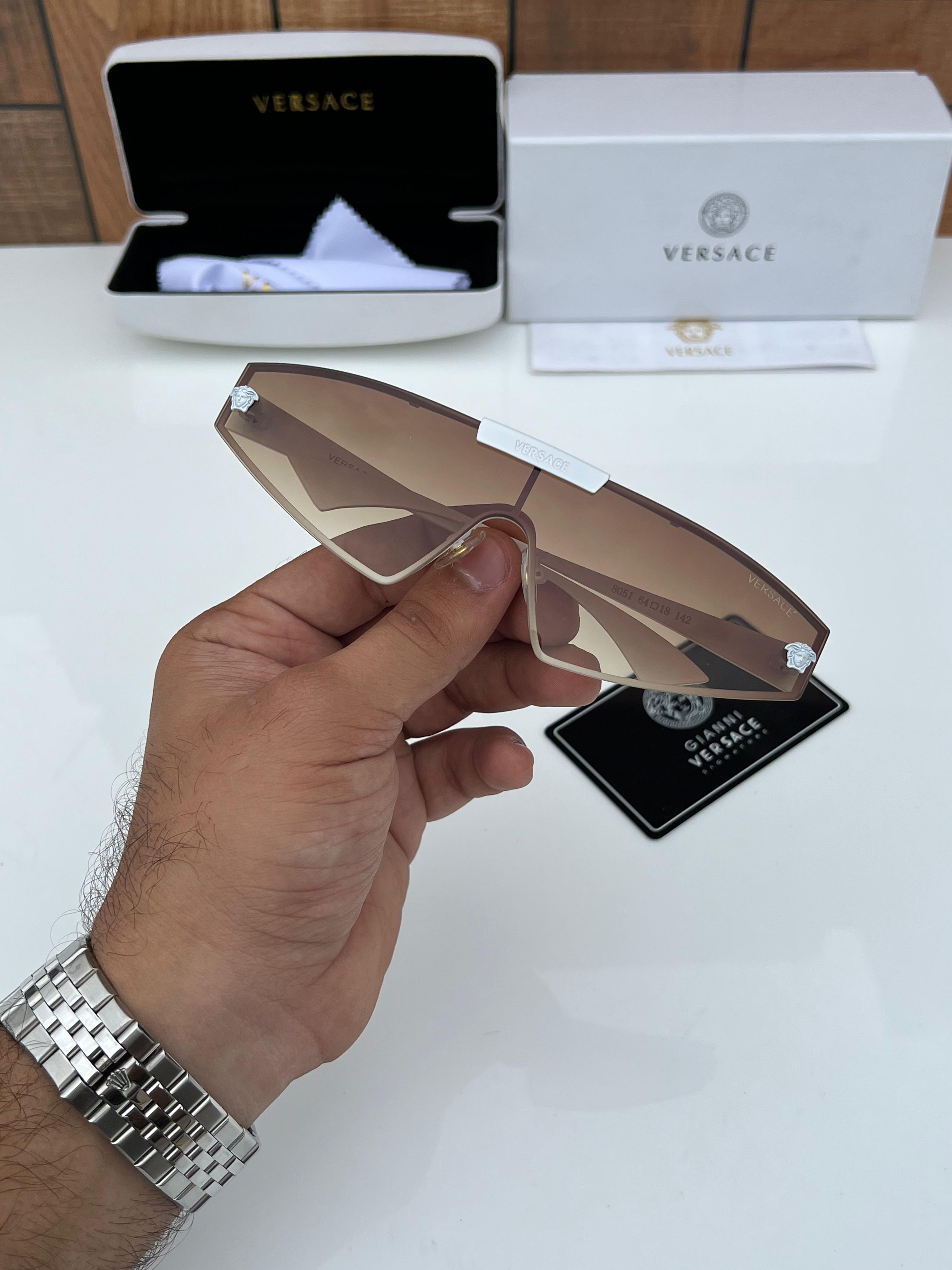 VERSACE 8051 WHITE BROWN